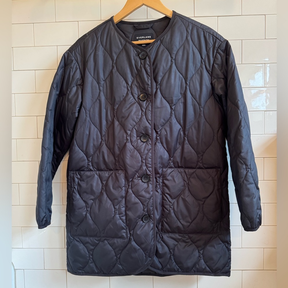 Everlane THE QUILTED LINER black S - Picture 5 of 7
